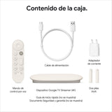 Google TV Streamer 4K - Streaming rápido de Entretenimiento en 4K con HDR - Porcelana