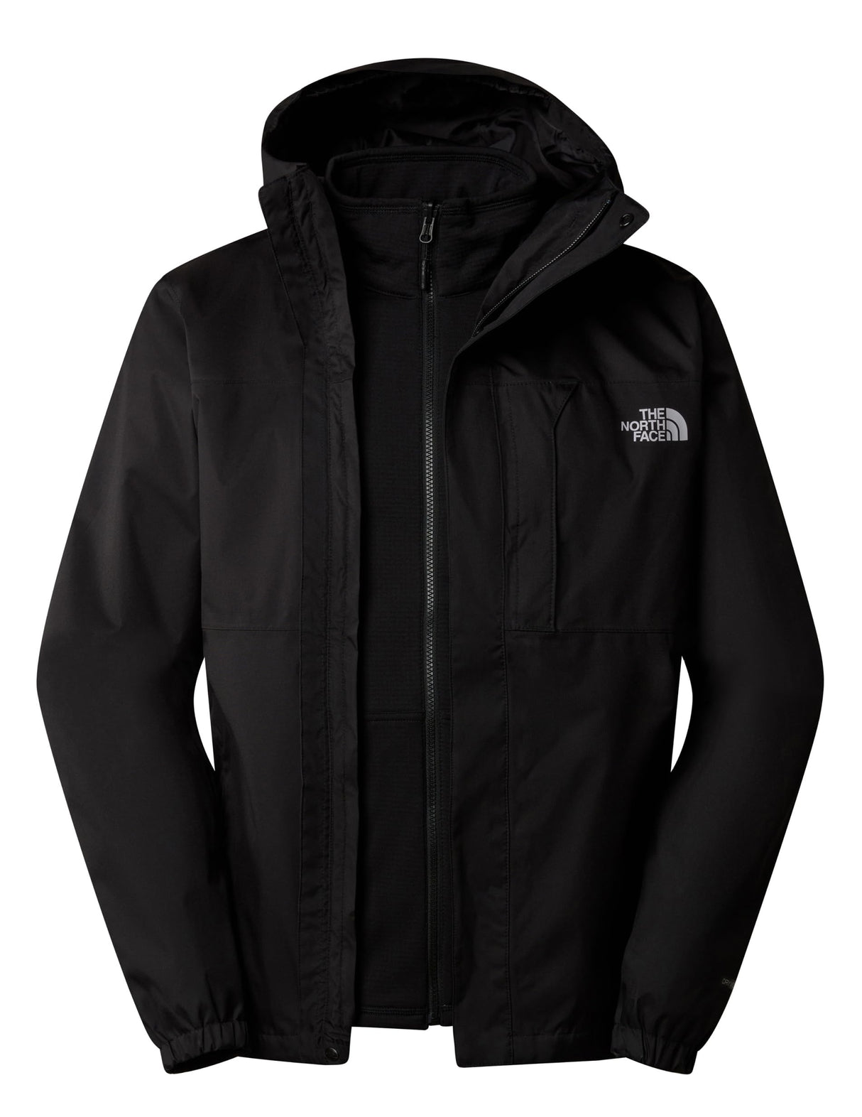 The North Face Quest Chaqueta triclimate para hombre Tnf Black/Npf L