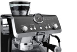 De'Longhi La Specialista Opera EC9555.BK, cafetera espresso con molinillo de café integrado, función de preparación fría, incluye barra de vapor para espumar leche, incluye accesorios juego de