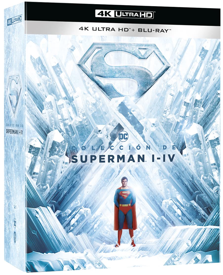 Superman I-IV (4K UHD + Blu-ray) [Blu-ray]