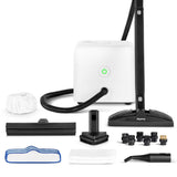 Dupray Neat Limpiador a Vapor con 17 Piezas – Potente limpiador de vapor multifunción para el hogar: suelos, baldosas, juntas, colchones, muebles, ventanas, coche y más (Neat Steam Cleaner EU Plug)
