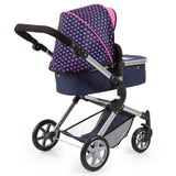Bayer Design-18154AA Cochecito para Muñecas, color, 82 x 38,5 x 79 cm (18154AA)
