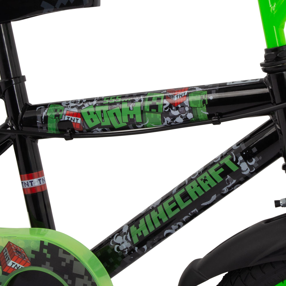 Huffy Minecraft 16 Inch Children's Bicycle for 5-7 Years, Black