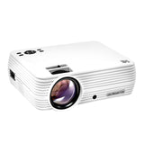 KODAK Proyector para el hogar FLIK X4 | Sistema de Cine en casa Compacto LCD 4.0 proyecta hasta 150 Pulgadas con compatibilidad 1080p y lámpara LED Lumen Brillante | entradas VGAAVHDMIUSBTF |