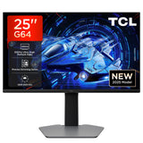 TCL 25" QD-Mini-LED 25G64 Gaming Monitor, Full HD Resolution, 300Hz, Fast-IPS Panel, 600-nit HDR, 1ms GTG Response Time, AMD Freesync Premium, G-Sync Compatible