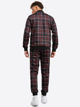 Lonsdale Welwyn Traje, Negro, Rojo y Blanco, M Hombres