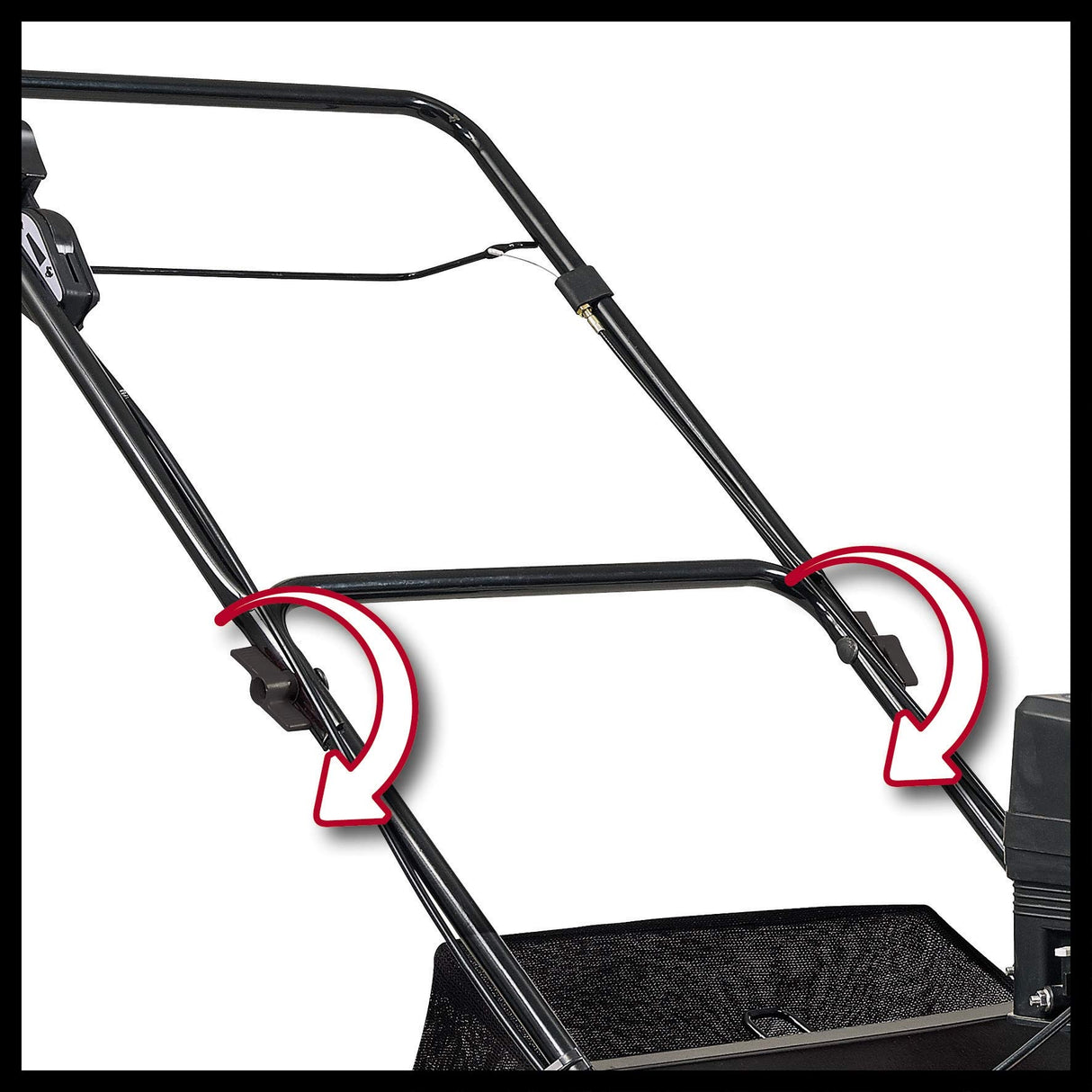 Einhell GC-SC 4240P - Escarificador de Gasolina para césped, 4,2 kw, Motor de 4 Tiempos, Unidad de Corte de rodamiento de Bolas con 18 Cuchillas de Acero, Ajuste de Profundidad de rastrillo de