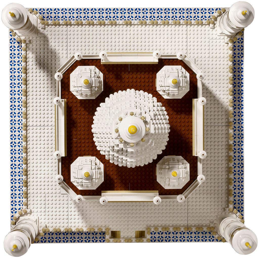 LEGO Creator Expert-Taj Mahal, detallada maqueta de juguete de una de las siete maravillas del mundo moderno (10256)