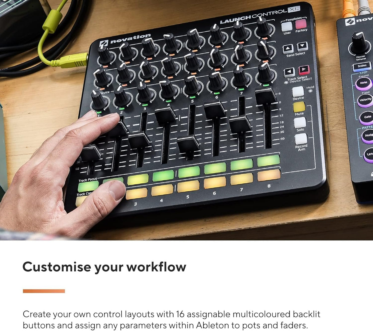 Novation Launch Control XL MKII: controlador MIDI para Ableton Live, con USB y controles asignables