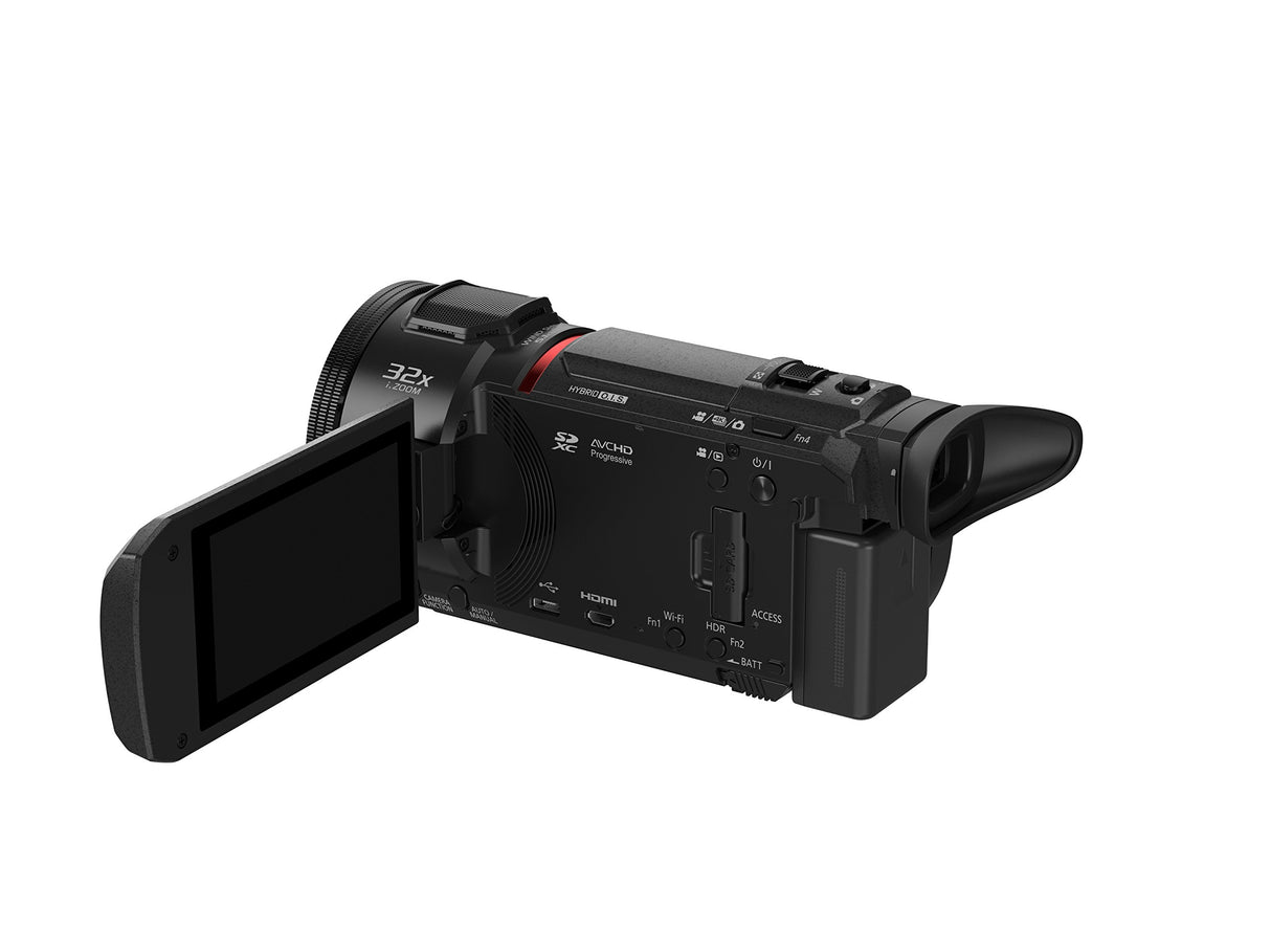 Panasonic HC-VXF1EB-K - Videocámara 4K con lente LEICA Dicomar, color negro