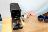 Beko CEP5302B - Cafetera espresso manual, espumador de leche integrado, 1,1 L, 15 bar, negro, 14,5 x 42,5 x 35,5 h