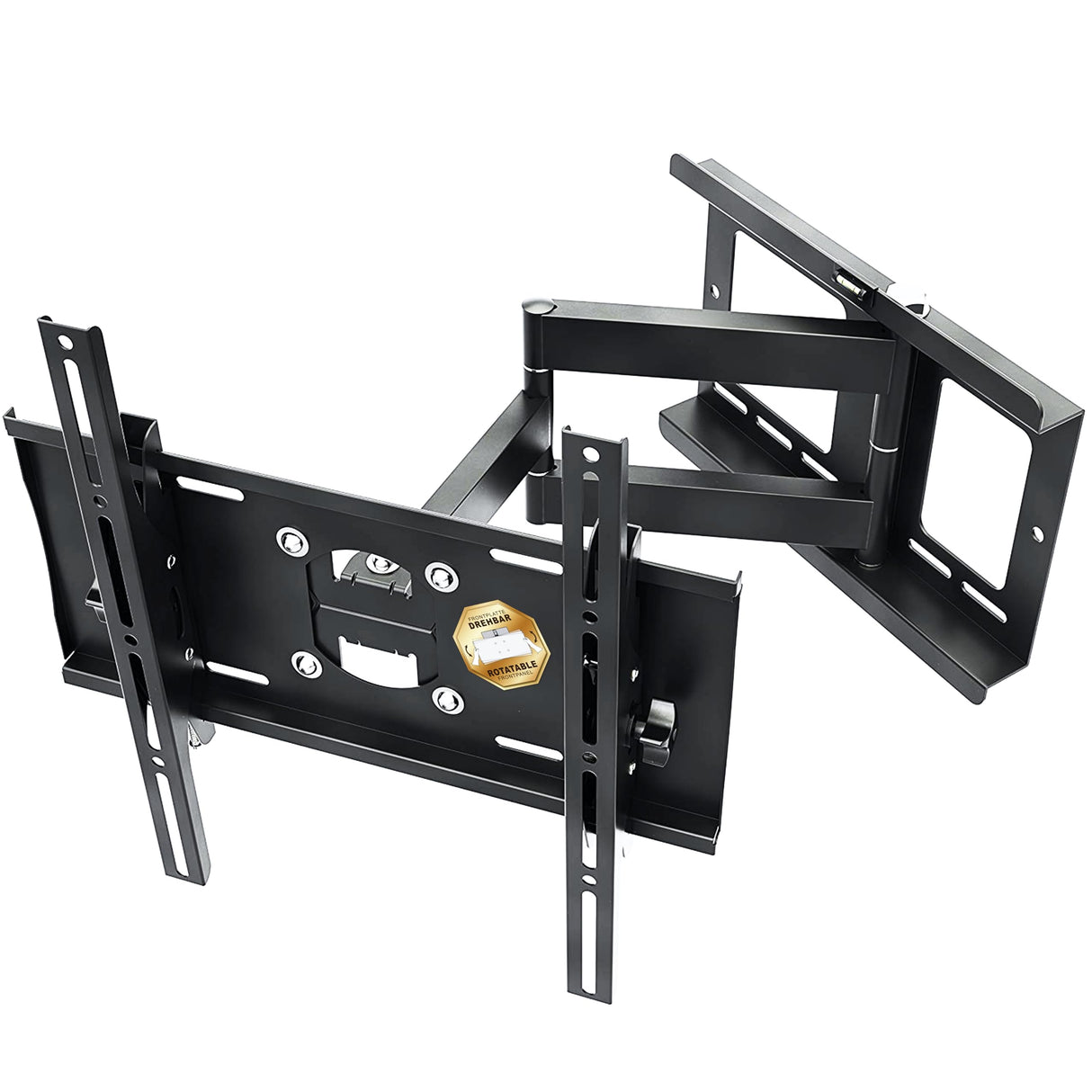 RICOO Soporte TV Pared 31-65" Pulgadas (79-165cm) R23-S Brazo articulado Giratorio Inclinable Colgador televisión Universal VESA 200x200-400x400 Negro