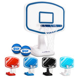 GoSports Splash Hoop - Juego de Baloncesto para Piscina, Incluye aro de Baloncesto acuático Junto a la Piscina, 2 Pelotas y Bomba, Elige tu Estilo