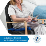 Repose - Cojín de Asiento de Alivio de presión con Bomba Manual - Cojín de presión Inflable para Silla o Silla de Ruedas - Ayuda en la prevención de úlceras por presión y úlceras por presión