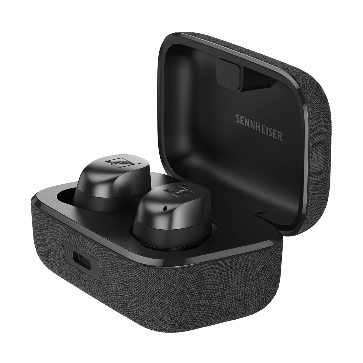 Sennheiser MOMENTUM True Wireless 4 auriculares inteligentes - Bluetooth 5.4, sonido nítido, diseño cómodo, 30 horas de autonomía y cancelación de ruido activa adaptativa - negro grafito