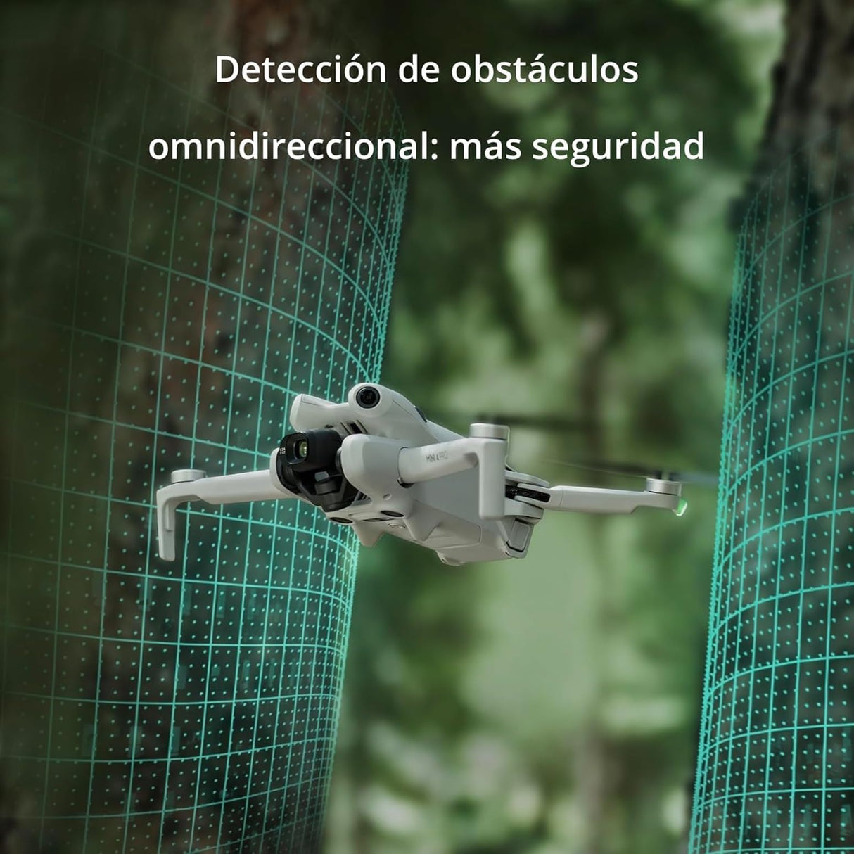 DJI Mini 4 Pro (DJI RC 2), dron mini plegable con cámara de vídeo 4K para adultos, menos de 249 g, 34 min de tiempo de vuelo, transmisión de vídeo a 20 km, detección con visión omnidireccional