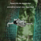 DJI Mini 4 Pro (DJI RC 2), dron mini plegable con cámara de vídeo 4K para adultos, menos de 249 g, 34 min de tiempo de vuelo, transmisión de vídeo a 20 km, detección con visión omnidireccional
