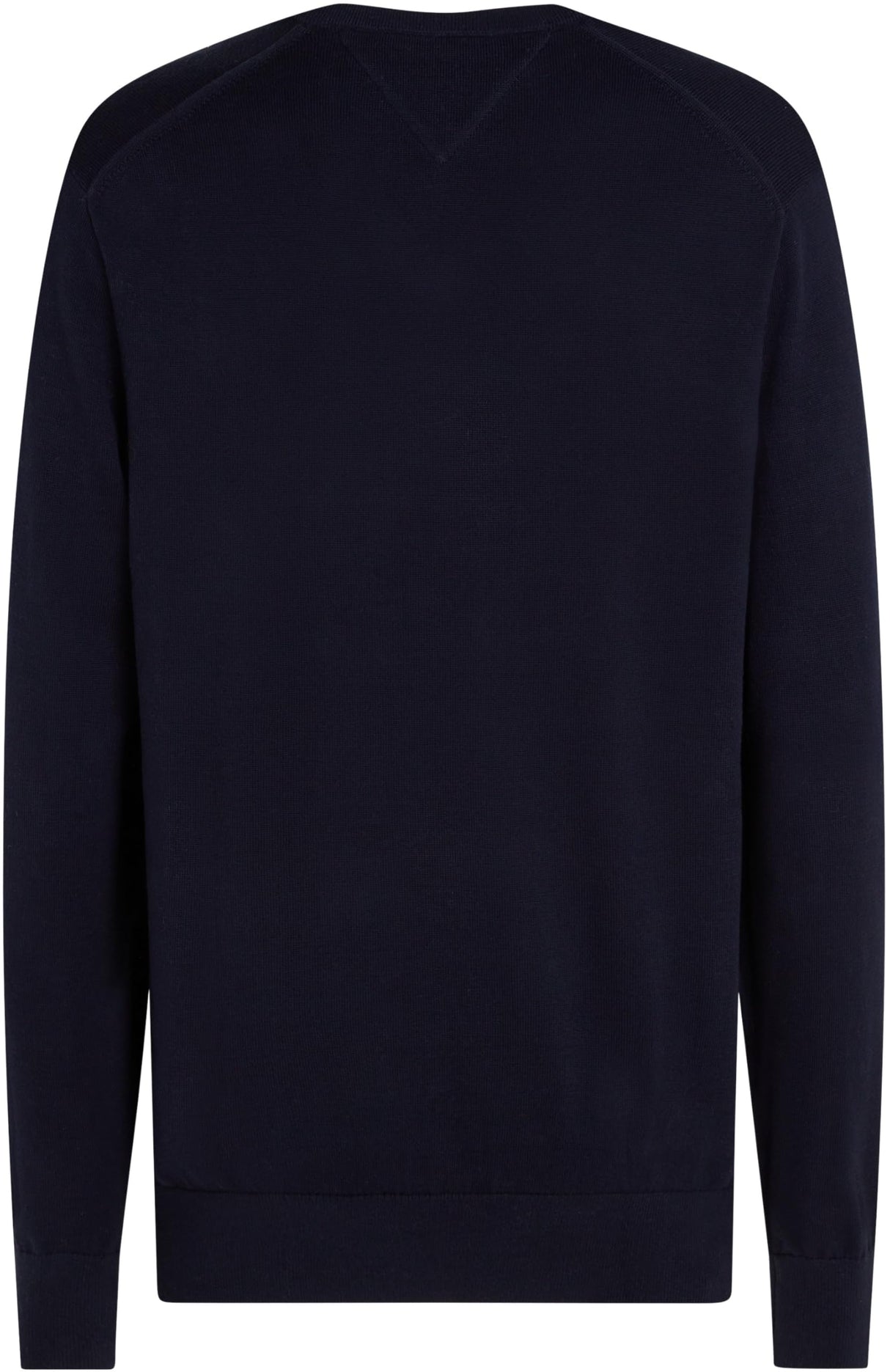 Tommy Hilfiger Jersey Hombre Essential Cotton con Cuello de Pico, Azul (Desert Sky), XL
