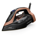 Calor Ultimate Power Pro - Plancha de vapor, potencia de una central de vapor, 3200 W, flujo de vapor continuo 85 g/min, función de prensado 300 g/min, fabricado en Francia FV9E50C0