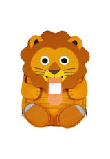 Affenzahn Gran Amigo Mochila, León-Amarillo, Talla única Unisex niños