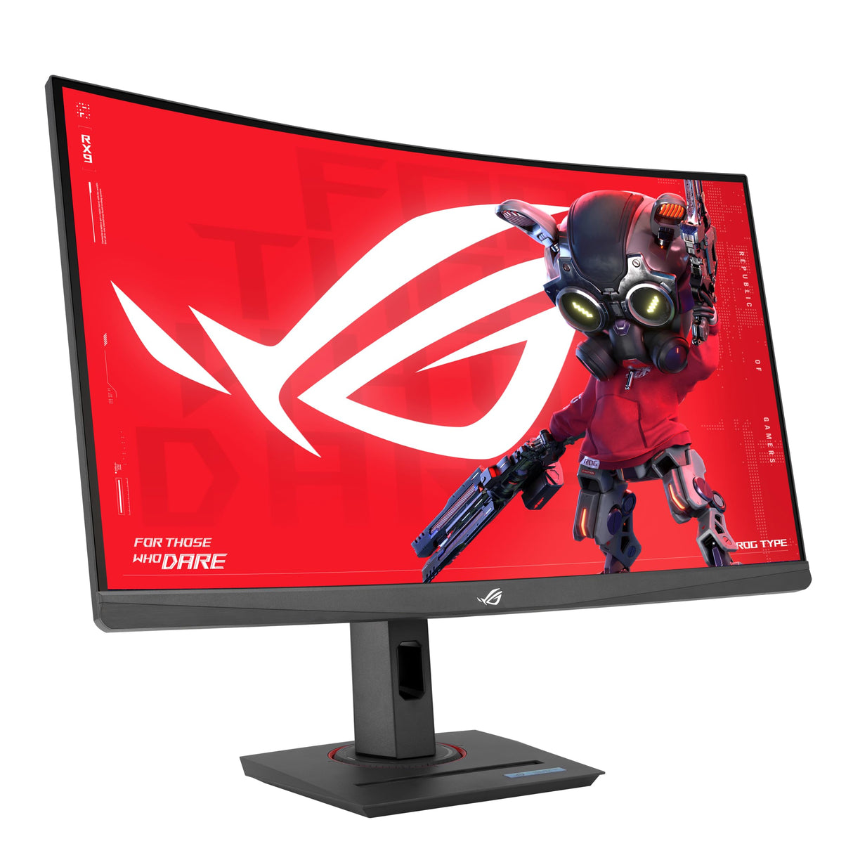 ASUS ROG Strix XG27WCMS Monitor Gaming, USB Tipo-C de 27 Pulgadas, 2560 x 1440, Curvo, 280 Hz overclock, 1 ms GTG, ELMB, USB Tipo-C, FreeSync Premium, DisplayWidget Center, Toma para trípode, HDR