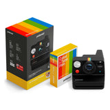 Polaroid - Now+ Gen 3 - Cámara instantánea con conexión Bluetooth - Paquete de cámara + película en Color (16 Fotos) Negro (6562)
