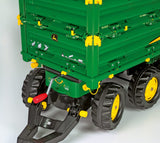 Rolly Toys 12/504/3 Rollymulti Trailer John Deere - Remolque de juguete de 3 ejes , Modelos/colores Surtidos, 1 Unidad