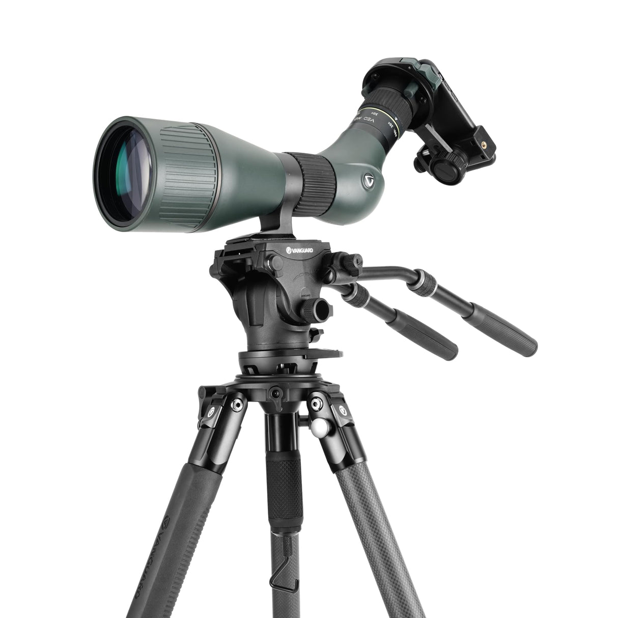 Vanguard Alta Pro 3VRL 303CV20 - Trípode con rótula de vídeo de Fibra de Carbono