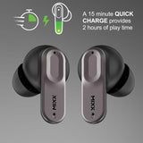Mixx audio - Auriculares inalámbricos Streambuds Ultra Mini Negro
