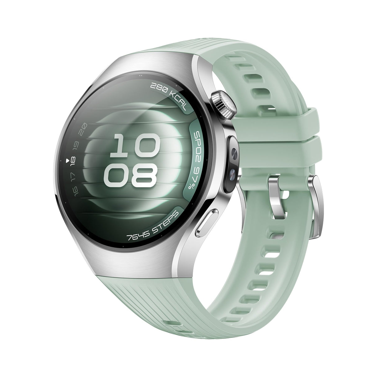 HUAWEI Watch 5, 42mm Smartwatches, Multi-Sensor Revolucionario X-Tap, SpO2 con la Yema del Dedo, Health Glance, ECG, HRV, eSIM, Android & iOS, Verde