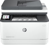 HP LaserJet Pro 3102fdw 3G630F, Impresora Láser A4 Multifunción Monocromo a doble cara automática, Escaner, Copiadora, Fax (33ppm, Wi-Fi, Procesador 800MHz, Memoria 512MB, HP Smart App) Blanca y Gris