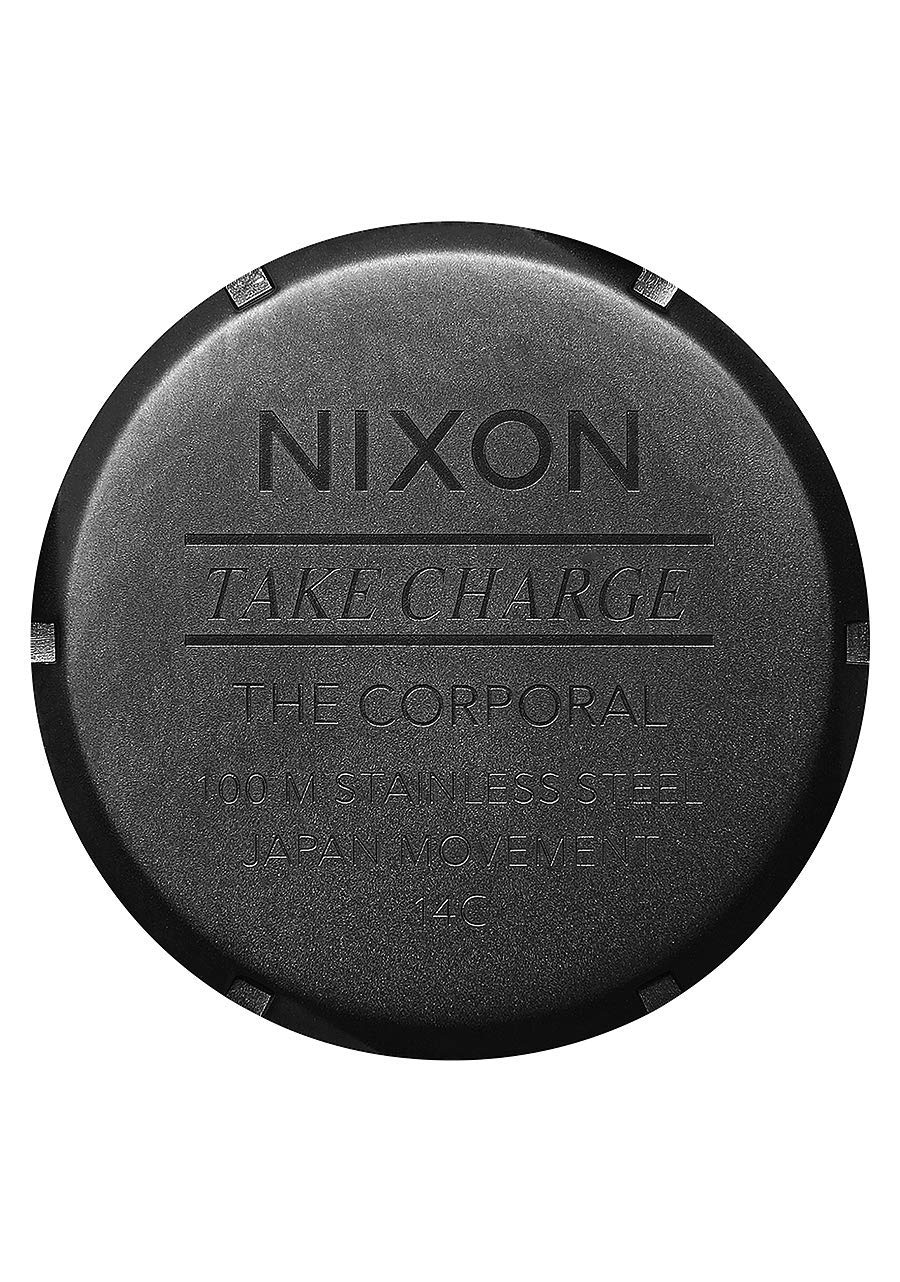 NIXON Reloj Analógico para Hombre de Cuarzo con Correa en Acero Inoxidable A346-001-00