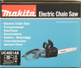 Makita UC4051AK - Motosierra eléctrica, 2000 W, longitud de cadena 40 cm, velocidad de la cadena 14.5 m/s