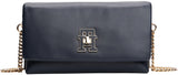 Tommy Hilfiger Bolso bandolera Mujer Modern Mini con cadena, Azul (Space Blue), Talla Única