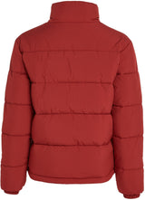 Tommy Jeans Cazadora Acolchada Mujer Essential Puffer con Cuello Alto, Rojo (Regatta Red), L