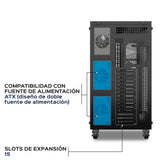 UNYKAch Caja E-ATX Workstation AI Pro 1500 Capaz de Albergar Placas Base con Doble CPU y Dos Fuentes de Alimentación. Admite hasta 4 Tarjetas gráficas y Espacio para 17 Discos Duros
