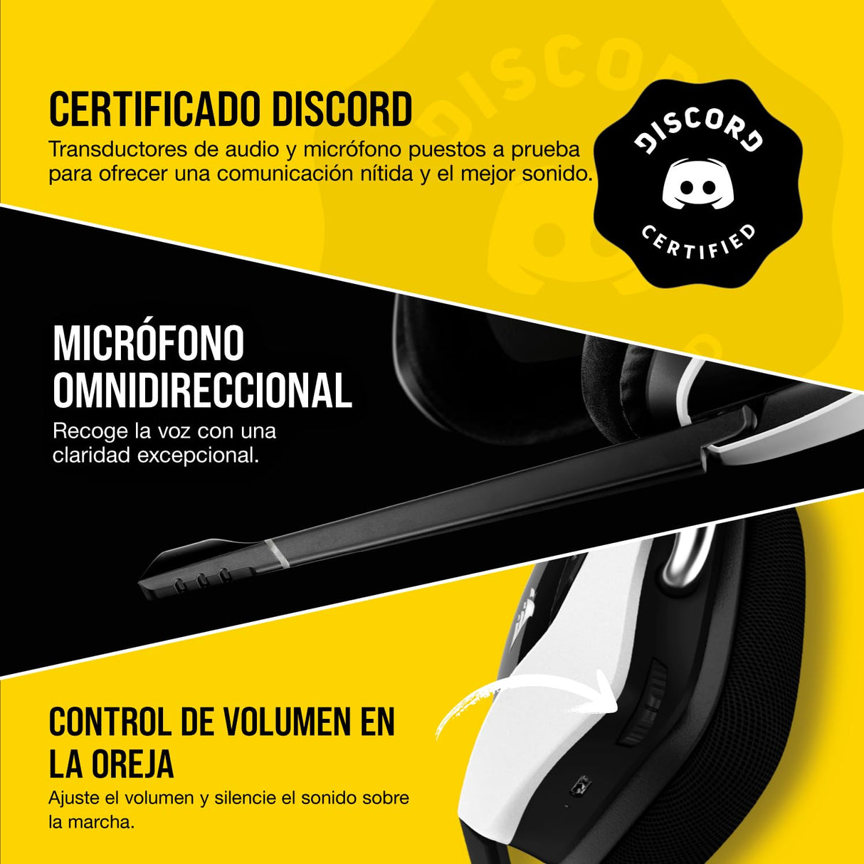 Corsair VOID RGB ELITE Auriculares Inalámbricos para Juegos - Sonido Envolvente 7.1 - Micrófono Omnidireccional - Almohadillas de Malla de Microfibra - Compatible iCUE - PC, Mac, PS5, PS4 - Blanco