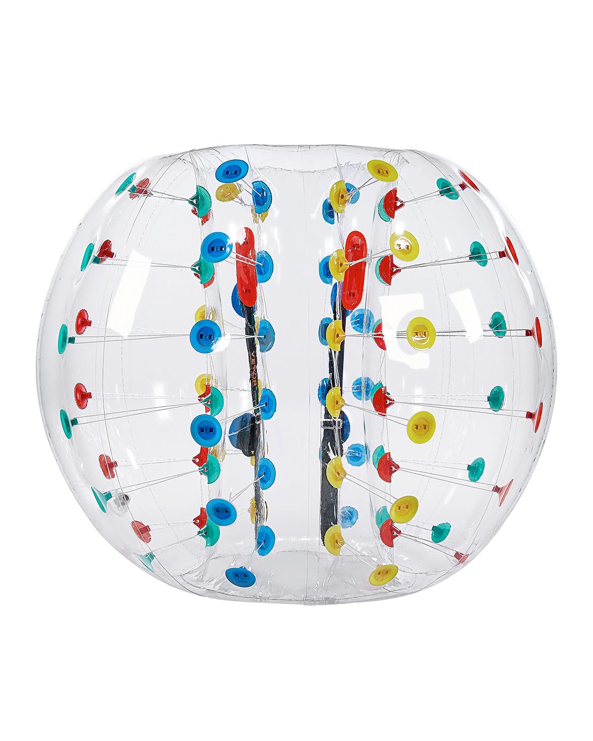 VEVOR Pelotas de Parachoques Inflables,1 Unidad, 1,5 m, Diseño de Sumo, PVC, 0,8 mm de Grosor, para Deportes al Aire Libre, Juegos en Equipo, Juguete para Jardín, Patio y Parque, 1,5 x 1,5 x 1,2 m