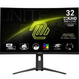 MSI mag 321CUP Monitor Gaming Curvo UHD de 31,5", 1500R 3840 x 2160 VA Panel, 160Hz / 1ms, Adaptive-Sync, DP 1.4a, USB Type-C (DP alt., c/ 15W PD), HDMI 2.1 CEC
