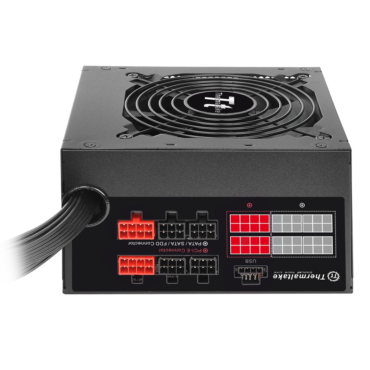 Thermaltake Smart DPS G - Fuente de alimentación 500 W, Color Negro