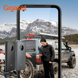 Gigaset GX6 para Exteriores 5G Smartphone - Estándar Militar, IP68 Resistente al Polvo y al Agua, Pantalla de 6,6" FHD+ con Gorilla Glass - 128GB+6GB RAM - Cámara de 50MP, Capaz de Android 14, Negro