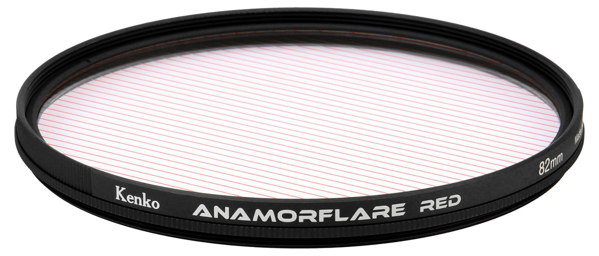 Kenko Anamorflare Red φ82 mm Filtro de Efecto de luz dispersa, Marco Giratorio, Fabricado en Japón, Rojo 549742
