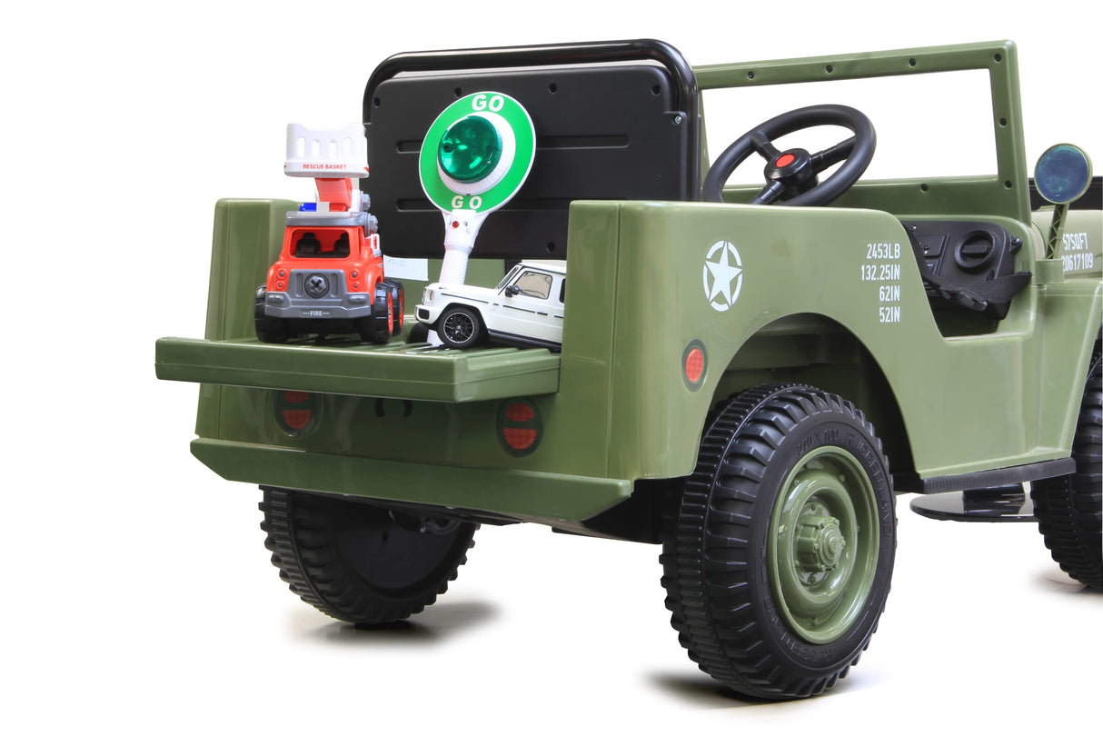 Jeep Willys MB Army Vert 12V
