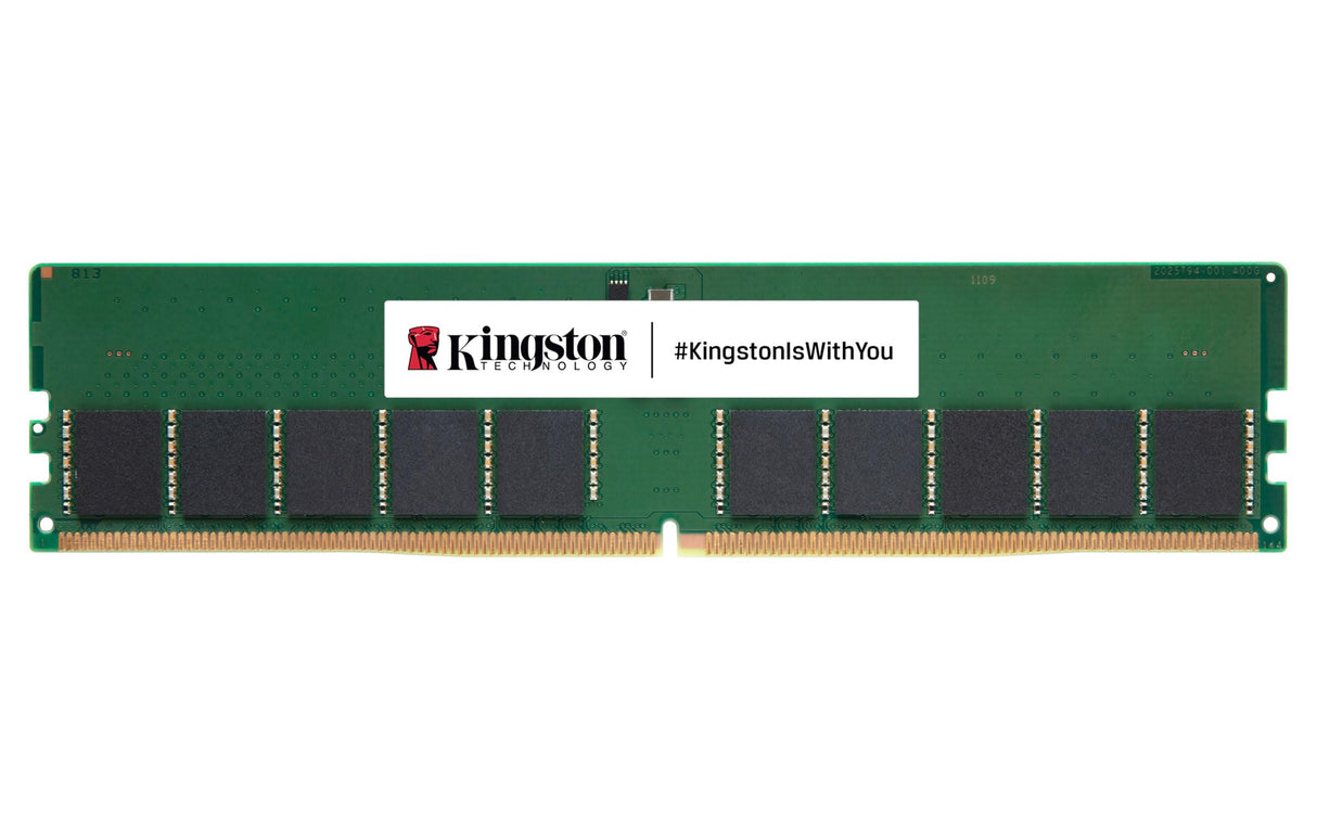 Kingston Memory DDR5 16GB 6400MT/s CL52 ECC Reg DIMM 1RX8 Memoria de Servidor - KTD-PE564S8-16G