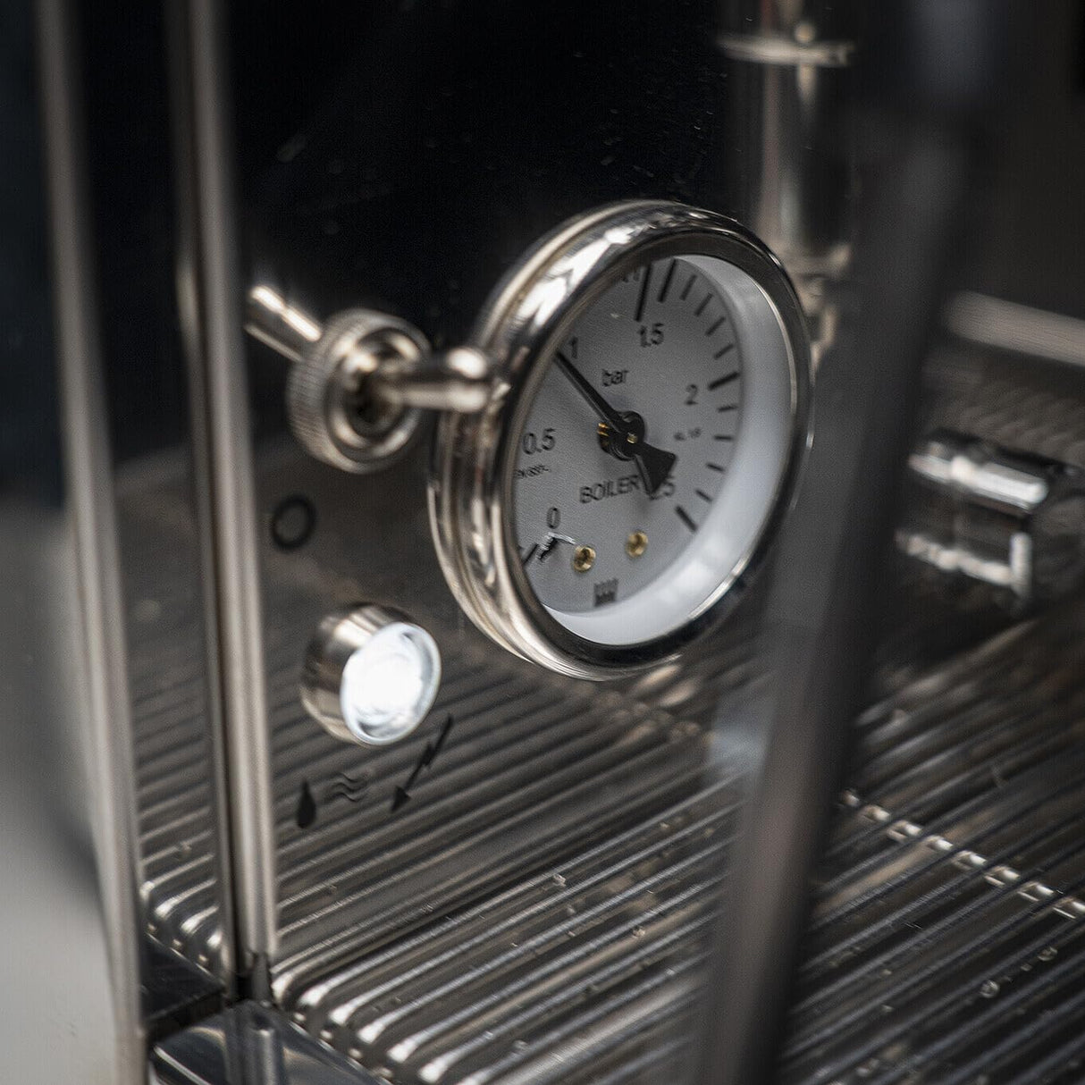 La Pavoni 845693 Cafetera semiprofesional, Stainless Steel, Multicolor
