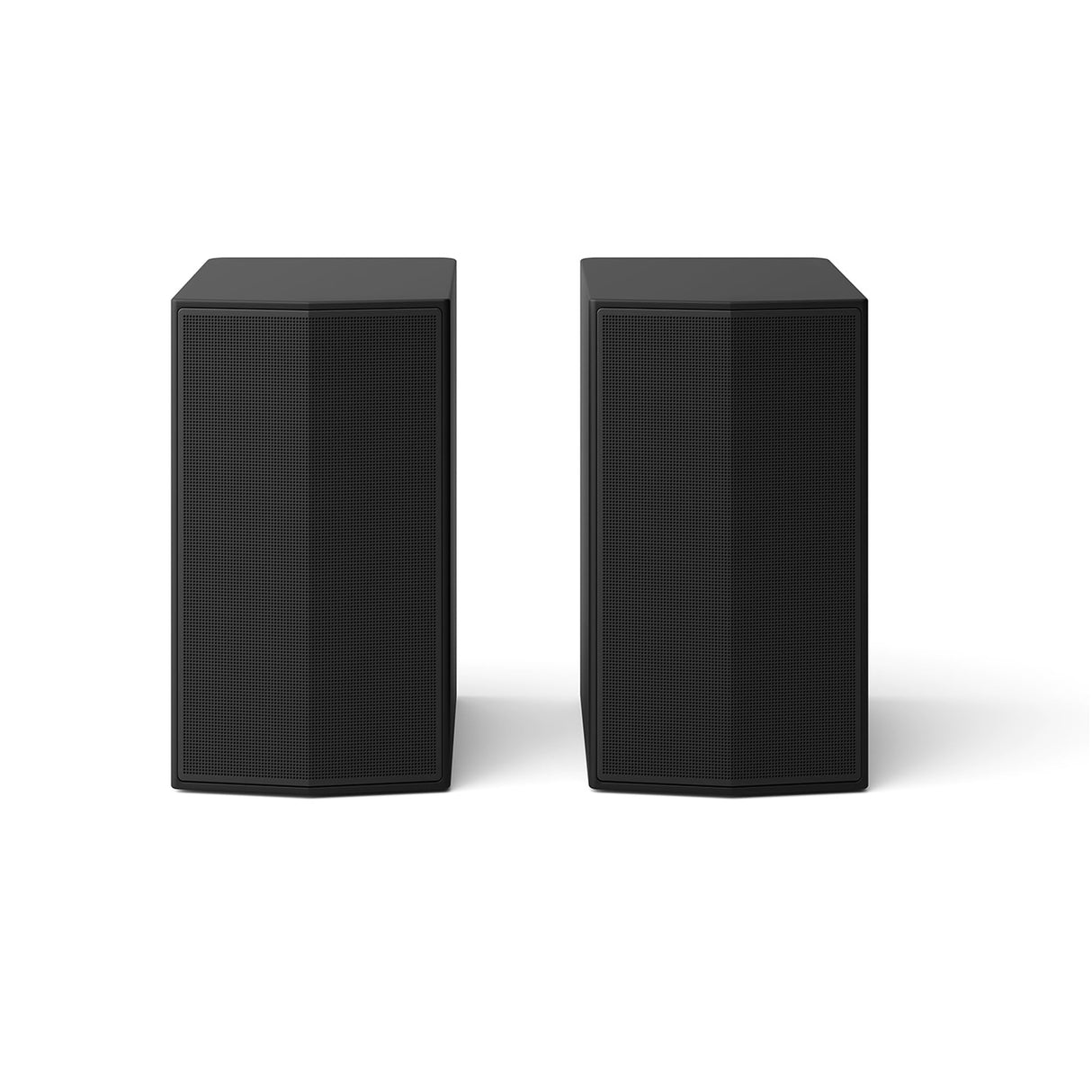 LG SPT8-S - Kit de Altavoces Traseros, Kit de Altavoces Traseros para Barras de Sonido, 100W Potencia y 2.0 Canales, Sonido Potente y Envolvente, Diseño Adaptado a tu Espacio, Negro
