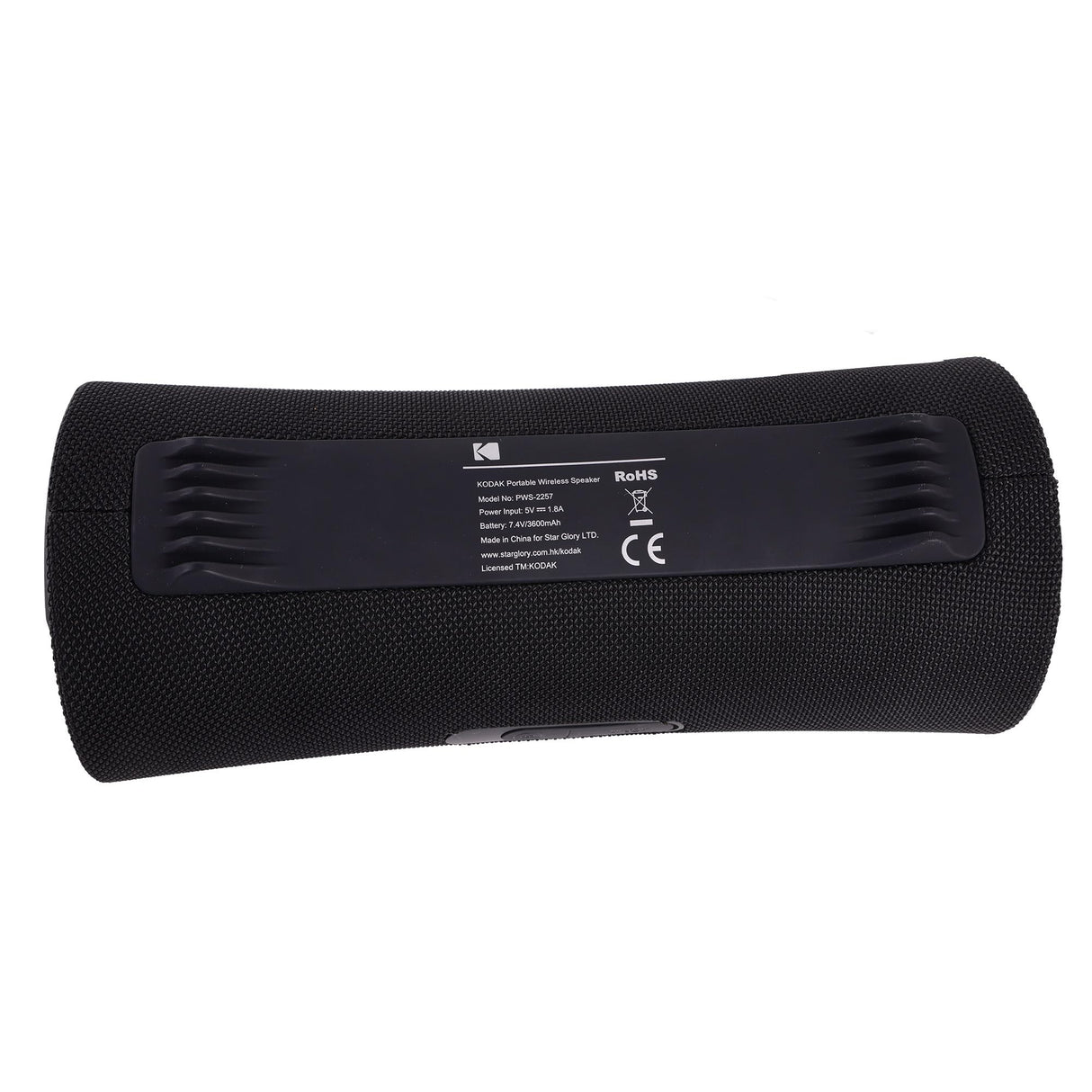 KODAK - Altavoz portátil inalámbrico PWS-2257 con Sonido estéreo TWS, micrófono Integrado - batería de Larga duración - Negro