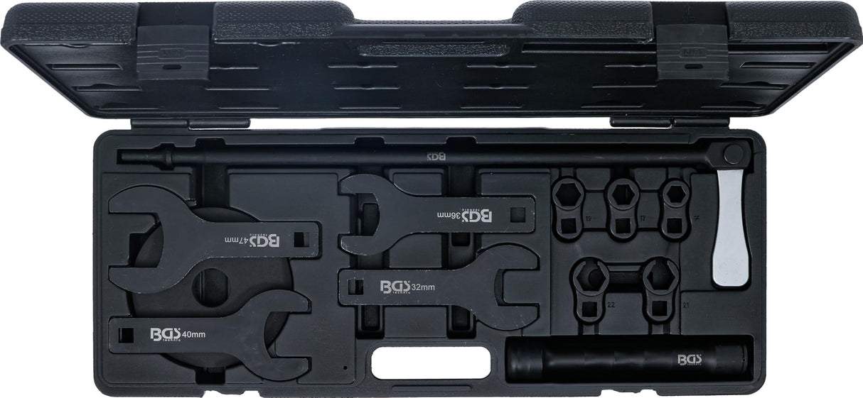 BGS 74595 | Juego de desbloqueo para llave de impacto | para martillo neumático | 12 piezas