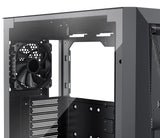 Xilence Xilent X X912.ARGB - Carcasa para PC para Gaming, 3 Ventiladores ARGB de 120 mm, 1 Ventilador Negro, Caja de Torre ATX Midi Midi, Panel Frontal de Malla para un Buen Flujo de Aire y Placa de