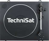 TechniSat TechniPlayer LP 200 - Tocadiscos (Tocadiscos de tracción por correa, Negro, Plata, Aluminio, 45 RPM, 0,25%, 3,6 kg)